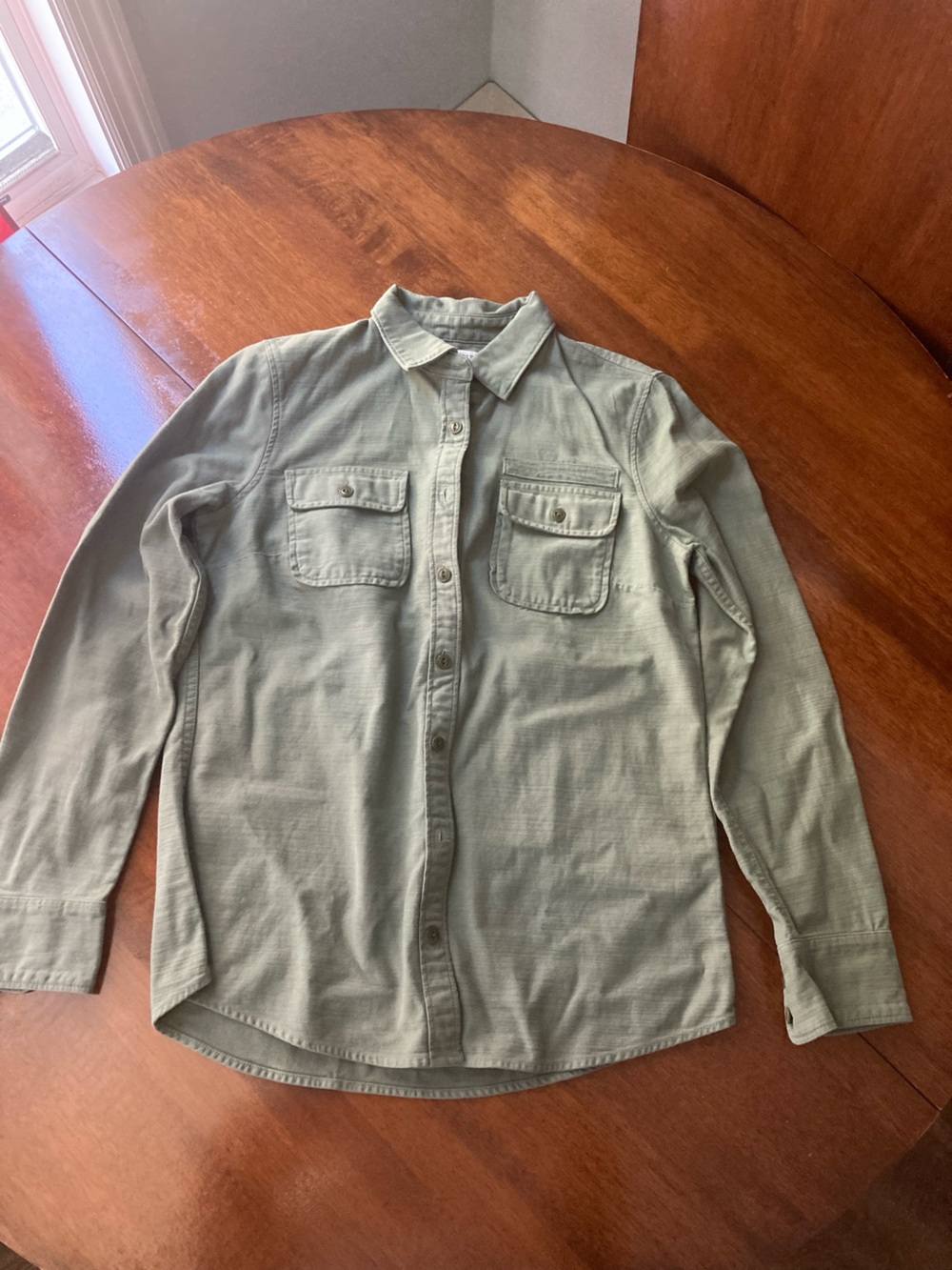 J. Crew Olive Green Military-Style Field Shirt Jacket